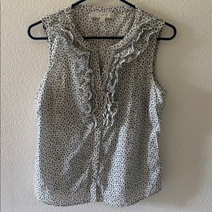 Loft sleeveless blouse